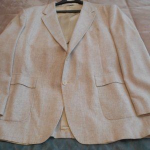 Men's Cream/Tan Sports Jacket by Emile Duval